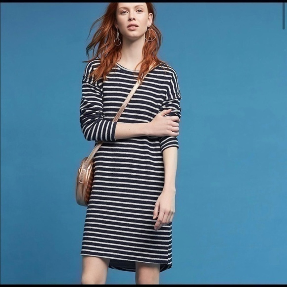 Sol Angels striped sweater dress size Small